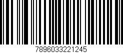 Código de barras (EAN, GTIN, SKU, ISBN): '7896033221245'