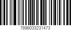 Código de barras (EAN, GTIN, SKU, ISBN): '7896033231473'