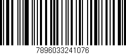 Código de barras (EAN, GTIN, SKU, ISBN): '7896033241076'
