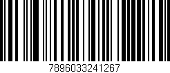 Código de barras (EAN, GTIN, SKU, ISBN): '7896033241267'