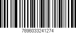Código de barras (EAN, GTIN, SKU, ISBN): '7896033241274'