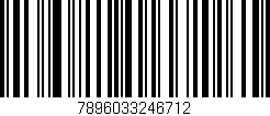Código de barras (EAN, GTIN, SKU, ISBN): '7896033246712'