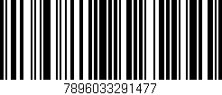 Código de barras (EAN, GTIN, SKU, ISBN): '7896033291477'