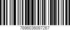 Código de barras (EAN, GTIN, SKU, ISBN): '7896036097267'
