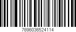 Código de barras (EAN, GTIN, SKU, ISBN): '7896036524114'