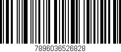 Código de barras (EAN, GTIN, SKU, ISBN): '7896036526828'