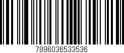 Código de barras (EAN, GTIN, SKU, ISBN): '7896036533536'