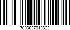 Código de barras (EAN, GTIN, SKU, ISBN): '7896037918622'
