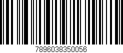 Código de barras (EAN, GTIN, SKU, ISBN): '7896038350056'