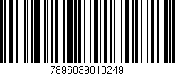Código de barras (EAN, GTIN, SKU, ISBN): '7896039010249'