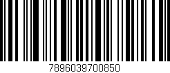 Código de barras (EAN, GTIN, SKU, ISBN): '7896039700850'