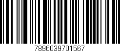 Código de barras (EAN, GTIN, SKU, ISBN): '7896039701567'