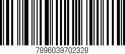 Código de barras (EAN, GTIN, SKU, ISBN): '7896039702328'