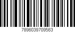 Código de barras (EAN, GTIN, SKU, ISBN): '7896039709563'