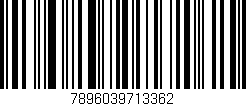 Código de barras (EAN, GTIN, SKU, ISBN): '7896039713362'