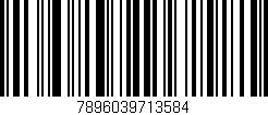 Código de barras (EAN, GTIN, SKU, ISBN): '7896039713584'