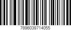 Código de barras (EAN, GTIN, SKU, ISBN): '7896039714055'