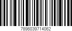 Código de barras (EAN, GTIN, SKU, ISBN): '7896039714062'
