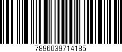 Código de barras (EAN, GTIN, SKU, ISBN): '7896039714185'