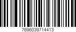 Código de barras (EAN, GTIN, SKU, ISBN): '7896039714413'