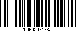 Código de barras (EAN, GTIN, SKU, ISBN): '7896039716622'
