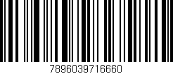 Código de barras (EAN, GTIN, SKU, ISBN): '7896039716660'