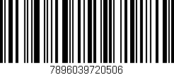 Código de barras (EAN, GTIN, SKU, ISBN): '7896039720506'