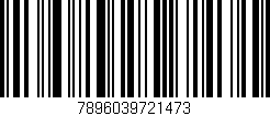 Código de barras (EAN, GTIN, SKU, ISBN): '7896039721473'