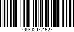 Código de barras (EAN, GTIN, SKU, ISBN): '7896039721527'