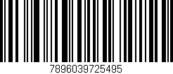 Código de barras (EAN, GTIN, SKU, ISBN): '7896039725495'