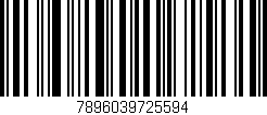 Código de barras (EAN, GTIN, SKU, ISBN): '7896039725594'