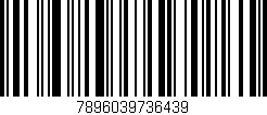Código de barras (EAN, GTIN, SKU, ISBN): '7896039736439'