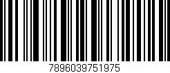 Código de barras (EAN, GTIN, SKU, ISBN): '7896039751975'
