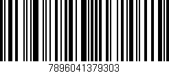 Código de barras (EAN, GTIN, SKU, ISBN): '7896041379303'