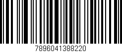 Código de barras (EAN, GTIN, SKU, ISBN): '7896041388220'