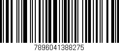 Código de barras (EAN, GTIN, SKU, ISBN): '7896041388275'
