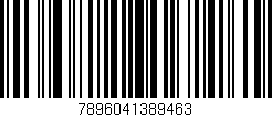 Código de barras (EAN, GTIN, SKU, ISBN): '7896041389463'