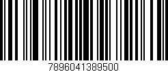 Código de barras (EAN, GTIN, SKU, ISBN): '7896041389500'