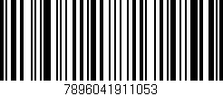 Código de barras (EAN, GTIN, SKU, ISBN): '7896041911053'
