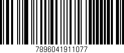 Código de barras (EAN, GTIN, SKU, ISBN): '7896041911077'