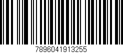 Código de barras (EAN, GTIN, SKU, ISBN): '7896041913255'