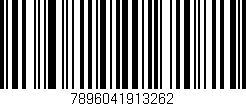 Código de barras (EAN, GTIN, SKU, ISBN): '7896041913262'
