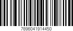 Código de barras (EAN, GTIN, SKU, ISBN): '7896041914450'