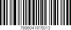 Código de barras (EAN, GTIN, SKU, ISBN): '7896041915013'