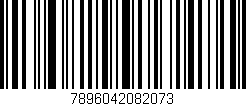 Código de barras (EAN, GTIN, SKU, ISBN): '7896042082073'