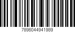 Código de barras (EAN, GTIN, SKU, ISBN): '7896044941989'