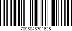 Código de barras (EAN, GTIN, SKU, ISBN): '7896046701635'