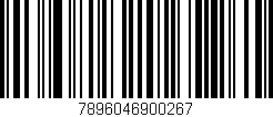 Código de barras (EAN, GTIN, SKU, ISBN): '7896046900267'
