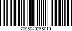 Código de barras (EAN, GTIN, SKU, ISBN): '7896048255013'