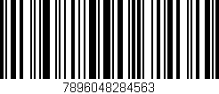 Código de barras (EAN, GTIN, SKU, ISBN): '7896048284563'